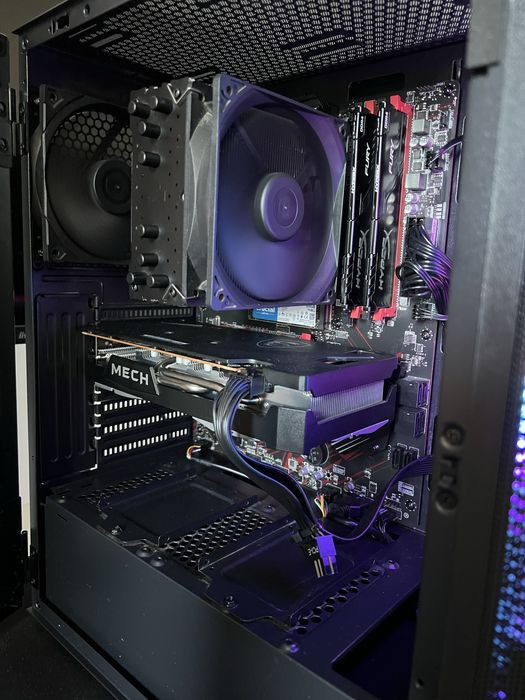 Komputer Gamingowy Ryzen 5 5600 / RX 6600 / 32GB RAM / NVMe