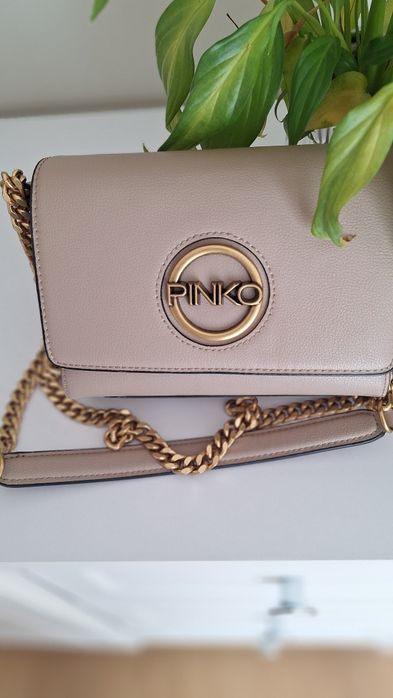 Torebka Pinko w pięknym beżu