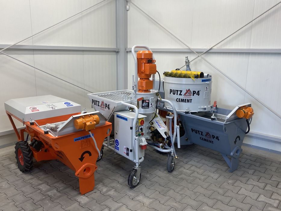 Agregat tynkarski PUTZ P4 na niemieckich częściach