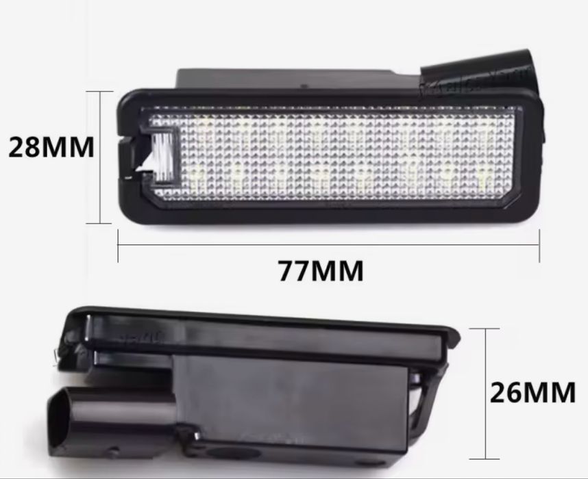 Подсветка номера Volkswagen Polo 6N2 9N 6R 6C Passat B6 B7 вантажівок