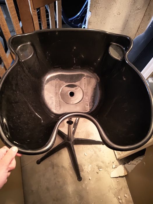 Myjka fryzjerska przenosna/umywalka