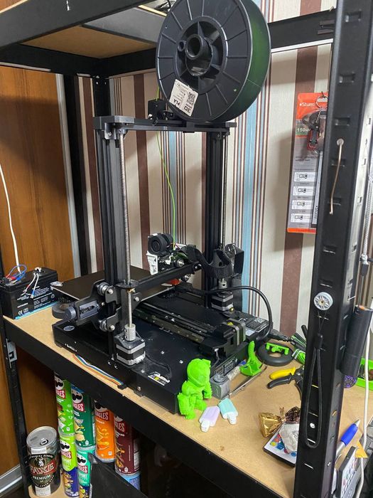 3D принтер Creality Ender 3 S1 (Klipper / Fluidd / Raspberry Pi 4) + Кастомний обдув