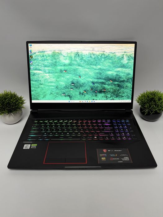 MSI Raider i7-10750H/RTX 2060 6gb/16/512 ssd+1TB/17.3 Full HD 144Hz