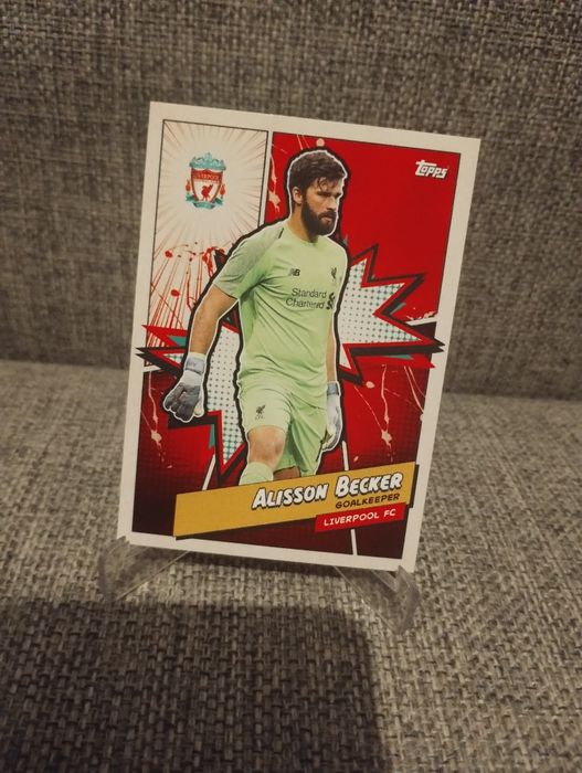 Topps fan set Liverpool 2023/24 Heroes alisson Becker