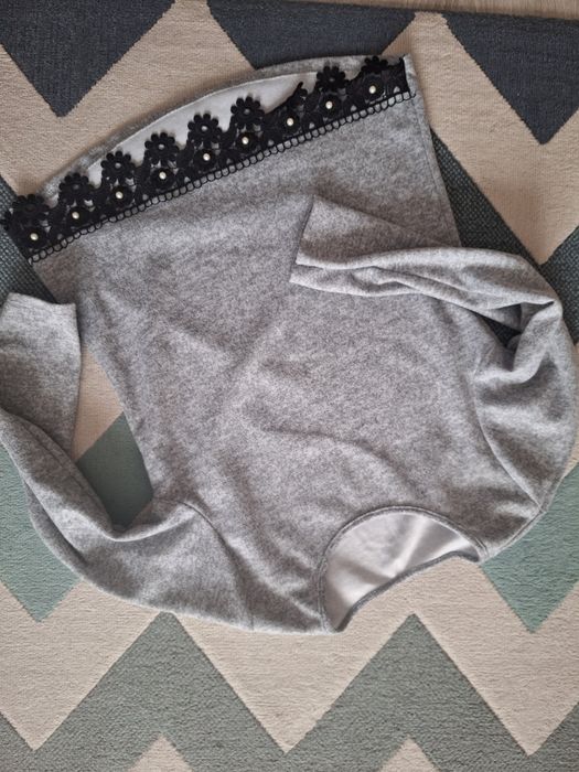 Sweter bluza bluzka Szara