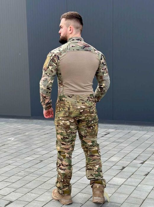 Тактический боевой костюм мультикам G2 штурмовой костюм штаны + убакс