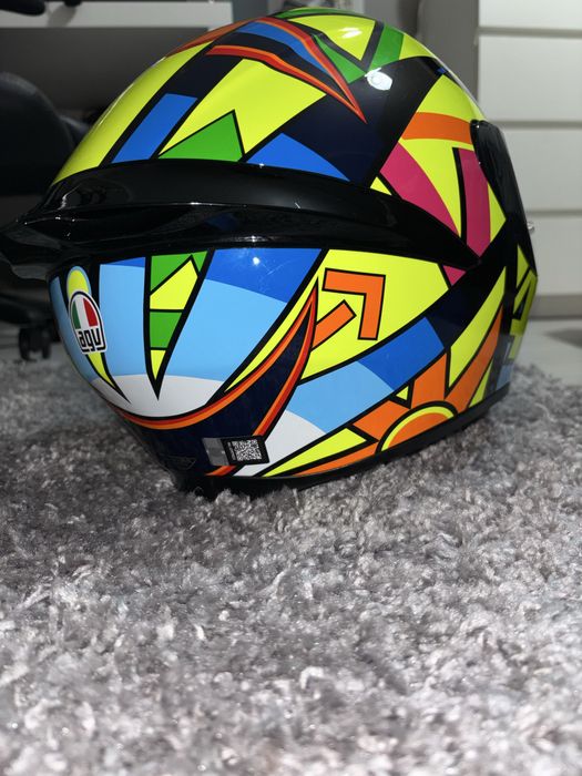 Capacete AGV soleluna rossi