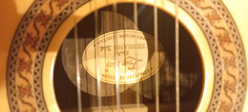 Gitara 3/4 z futerałem