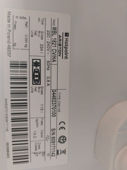 Frigorífico Combinado Hotpoint Ariston