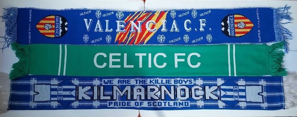 Шарфы футбольных клубов Европы Подарок для мужчин длина 1,4 м