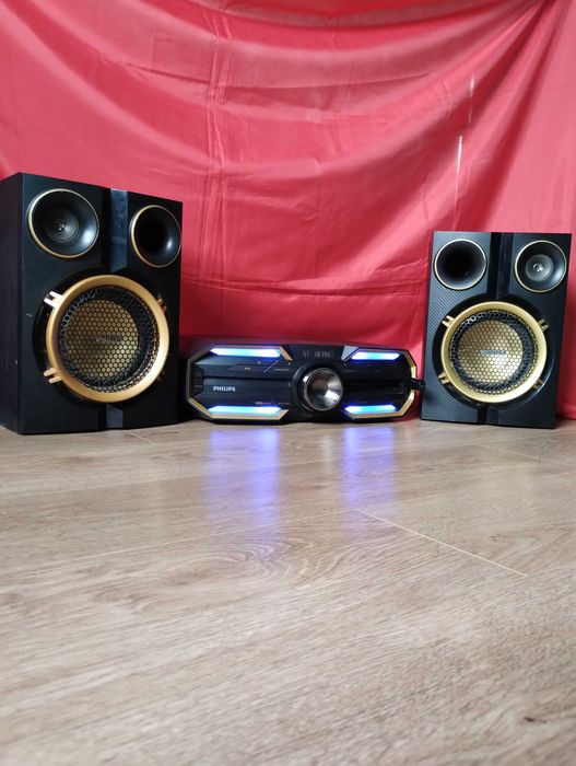 Современный муз центр 500 Вт Заводской Блютуз / USB / MP3 / CD / AUX