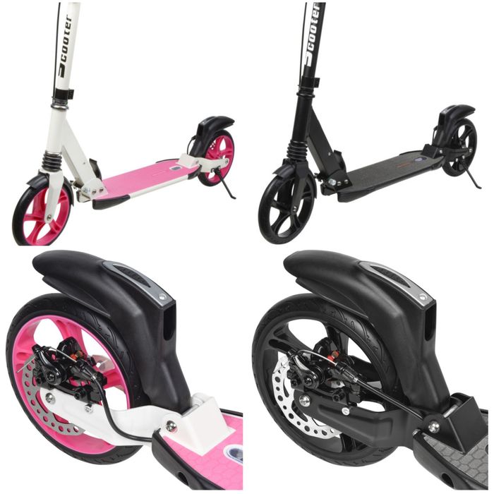 Самокат с большими колесами Maraton Urban,2 амортизатор,дисков тормоз