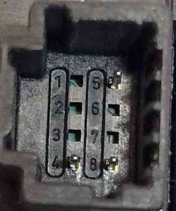 Comando / Botão / Interruptor Vidros Frente Esquerdo 254291224R - RENAULT CLIO IV