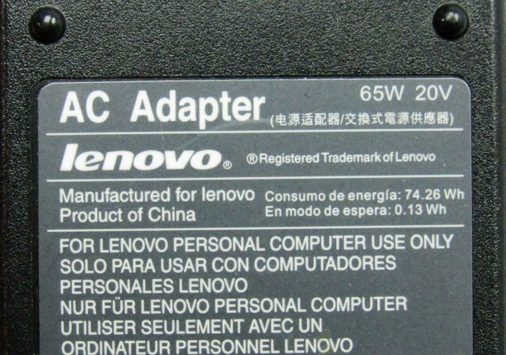 Lenovo 20V 3.25A 65W (7,9*5) Оригінальний блок живлення для ноутбука
