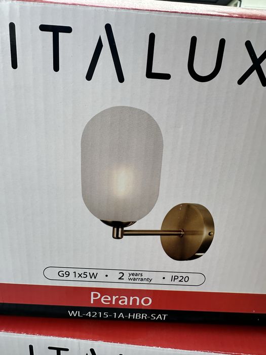 Lampa kinkiet italux Perano