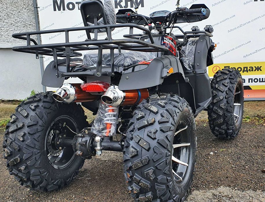 Hamer 250cc-4 Gray на Кардані! +Лебідка +Led! +Dostavka! Квадроцикл!