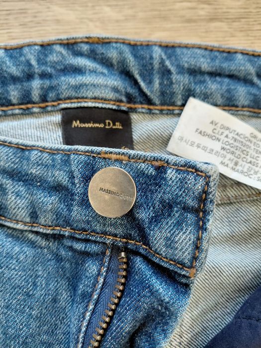 Niebieskie jeansy Massimo Dutti 26/s