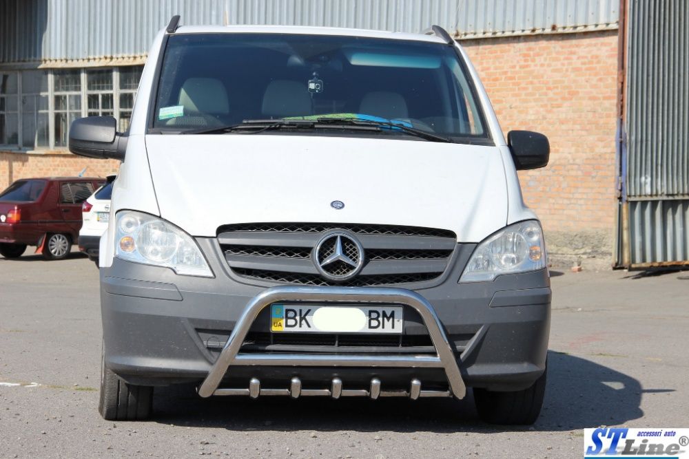 Кенгурятник"Рейлинги"Дуги" для Mercedes Vito 639 / Viano 2004-2015