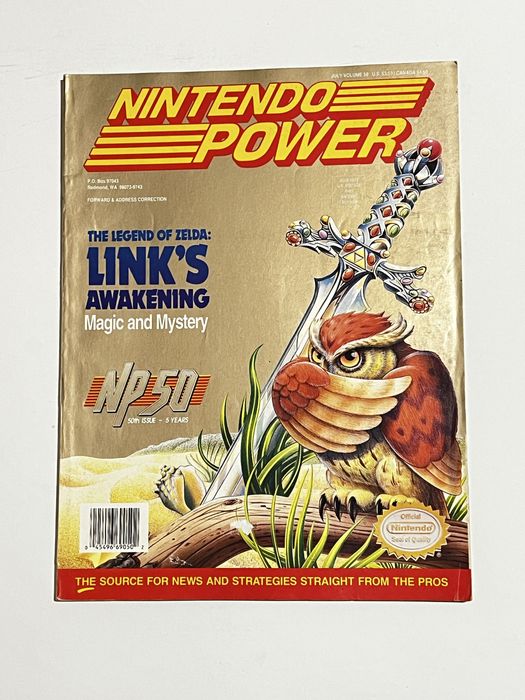 Ретро игровые Журналы Nintendo Power конца 80х начало 90х гг