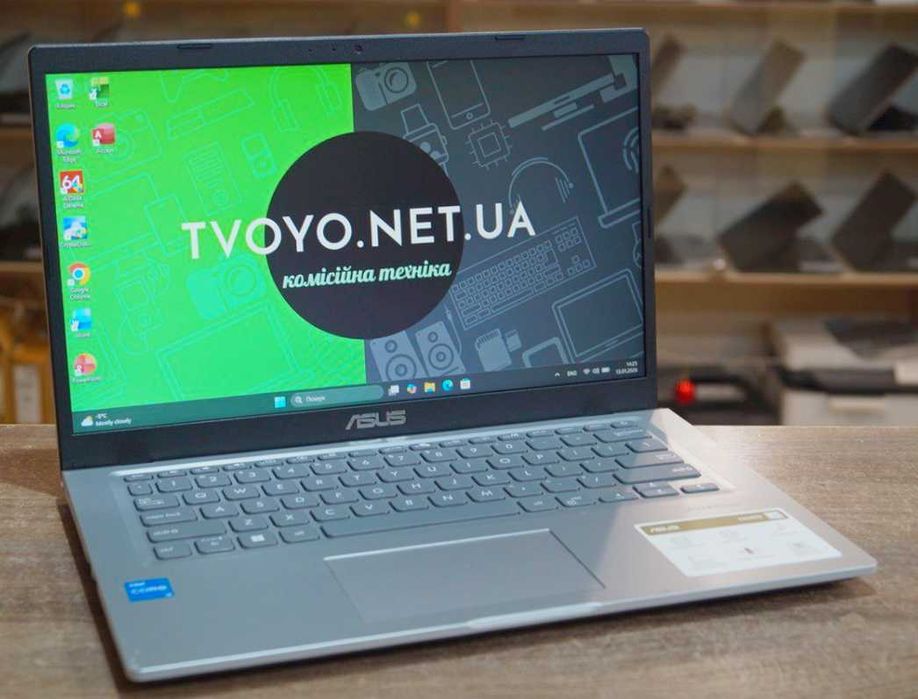 ГАРАНТІЯ Asus VivoBook 14 (Core i3-1115G4/RAM 8ГБ DDR4/SSD 128 Б)TVOYO