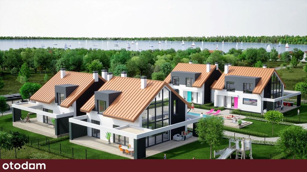 Enklawa Mazury, luksusowe domy z basenem, przy szlaku WJM