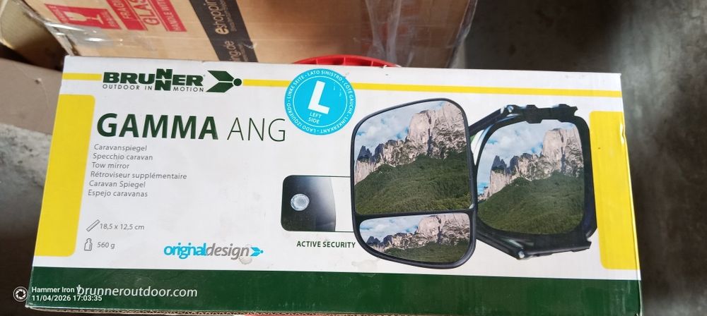 Lusterka doczepianie  komplet