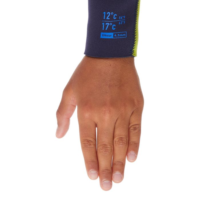 Fato de surf completo 100 4/3 criança