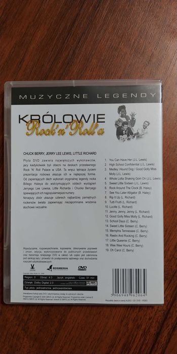 Płyty dvd- muzyczne legendy