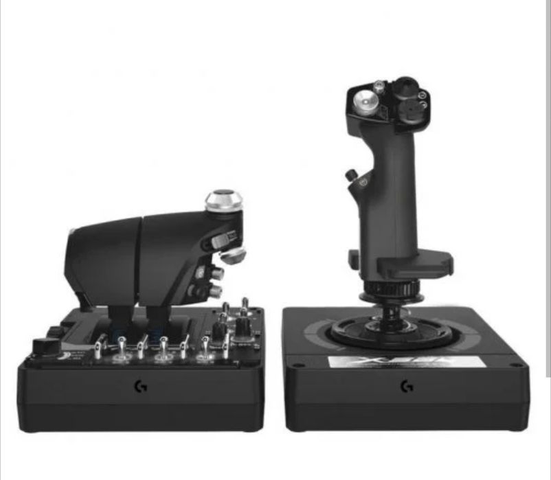 Joystick Logitech G Saitek X56 HOTAS RGB Throttle + Stick
