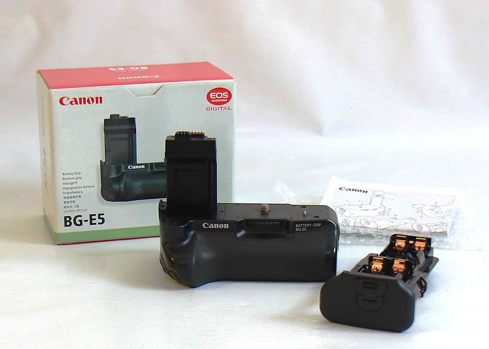 Grip punho Canon BG E5 para Eos 450D, 500D e 1000D