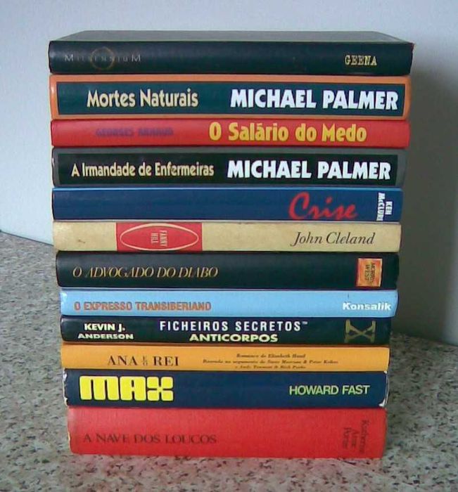 Lote 12 livros do Círculo de Leitores (ficção) - venda individual
