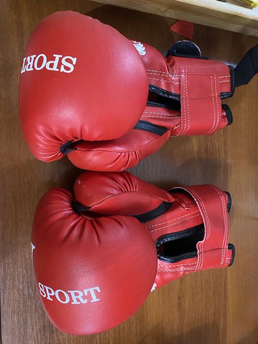 Перчатки для боксу (  10 )и шлем Everlast (M) Б/У