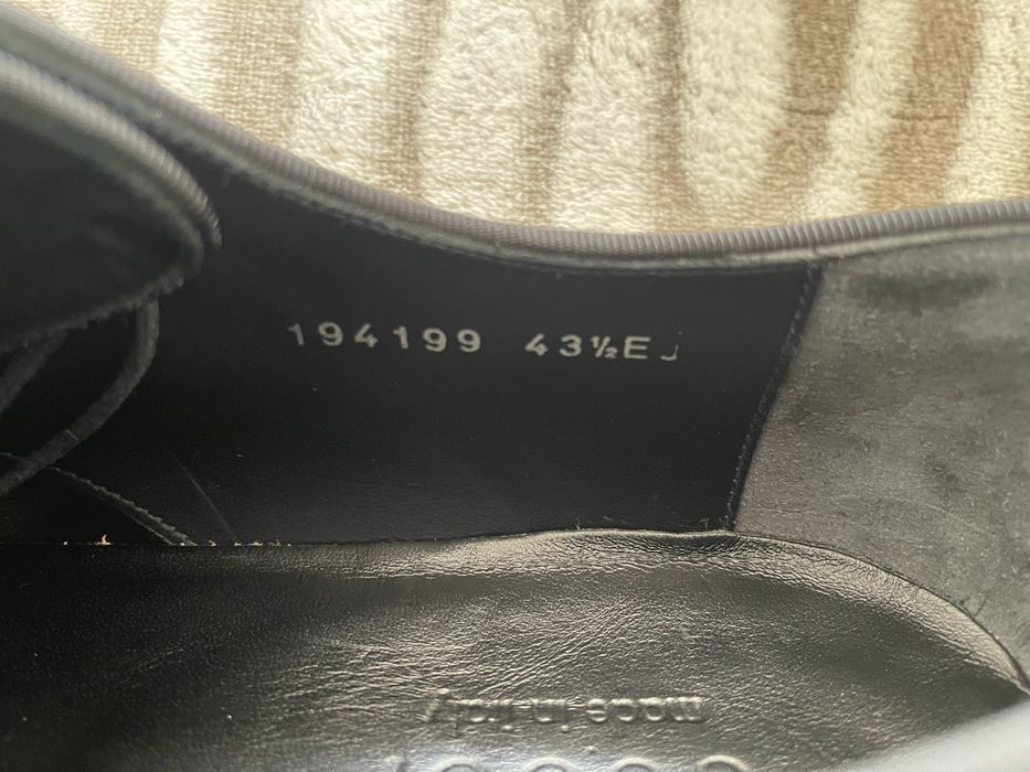 Мужские лаковые туфли Gucci (оригинал)