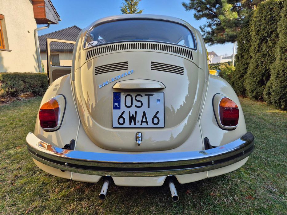 VW Garbus 1300 1972r. Oryginał bez przeróbek Stan idealny Książki serwisowe