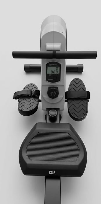 Wioślarz magnetyczny ergometr składany HS-030R Boost (biało-czarny) jak nowy