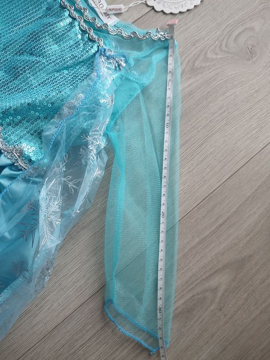 Sukienka ELSA Frozen Kraina lodu 104 kostium przebranie