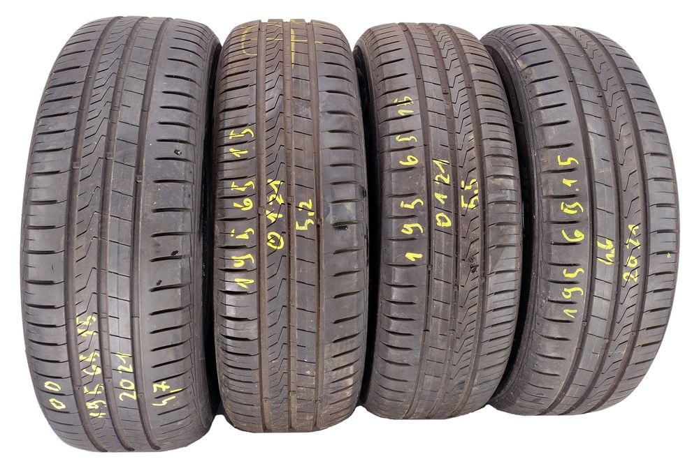 4x 195/65 R15 Hankook Kinergy eco2 opony letnie 5 mm / montaż kurier