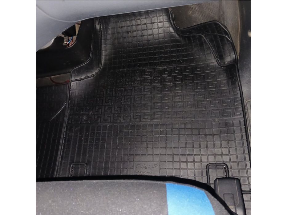 Fiat Scudo 1996-2007 рр. Гумові килимки (3 шт, Polytep)
