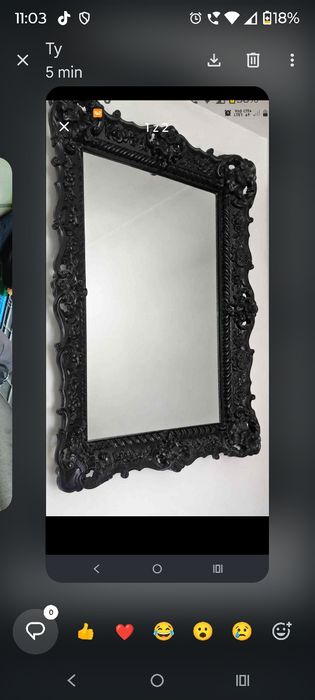 Fotel  fotele lustro styl Barokowy  OKAZJA