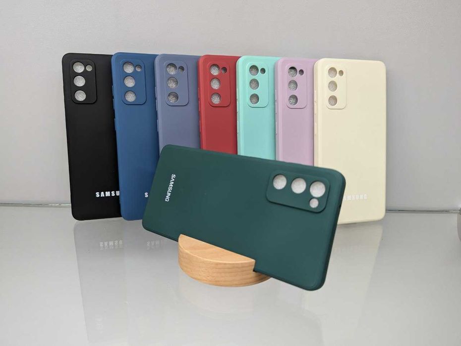 Противоударный чехол Samsung S20 FE Софт Тач чохол мікрофібра