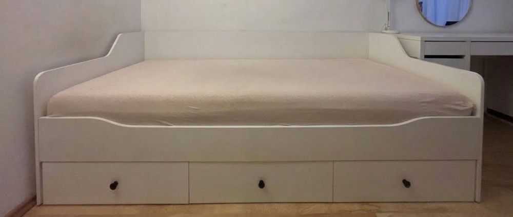 Łóżko Ikea z materacem