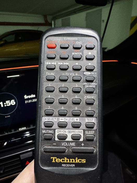 Oryginalny pilot technics wzmacniacz sa-ex380