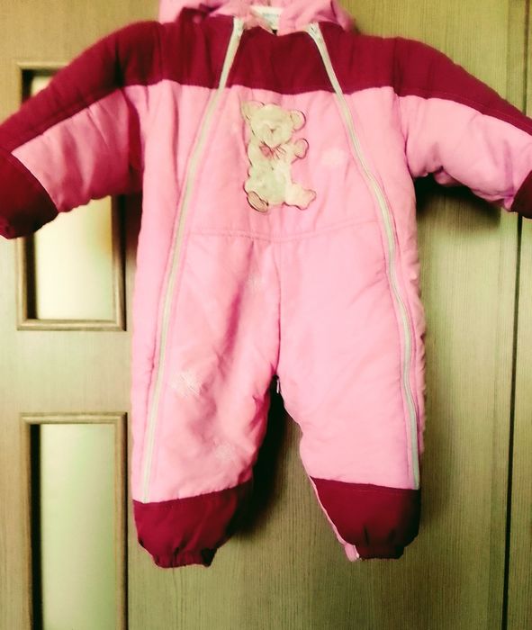 Свои фирменные теплые комбинезоны и НОВАЯ одежда для девочки. Польша.