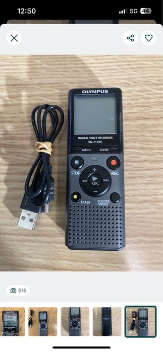 Olympus Microgravador Digital VN-711PC 2GB