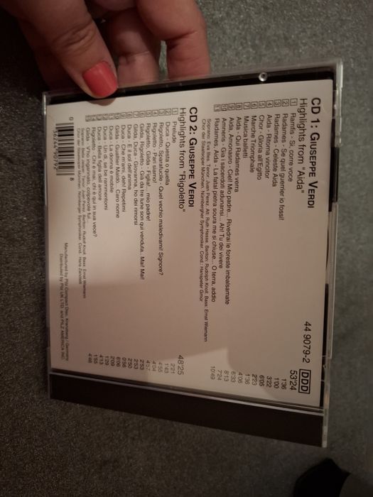 CD música verdi em excelente estado