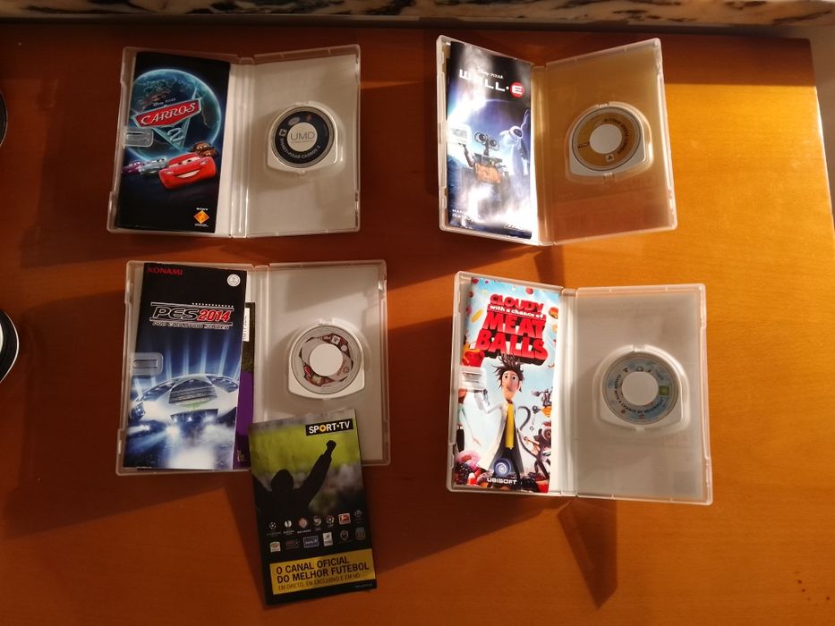 Jogos PSP novos com caixa e manual