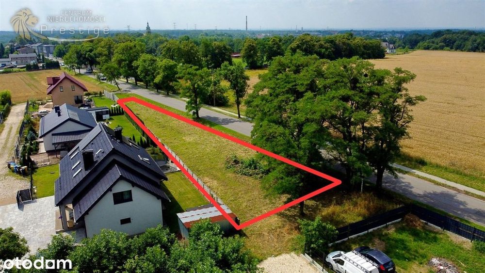Działka pod kontener mieszkalny lub mały dom!