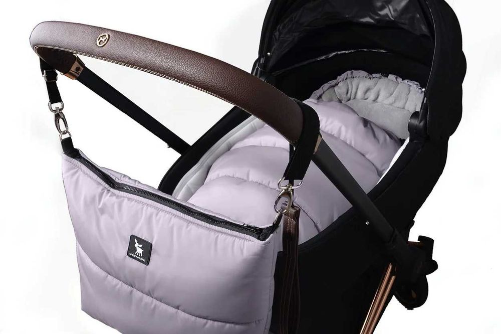 Śpiworek Zimowy Cottonmoose COMBI 130cm | Green | Do fotelika i wózka