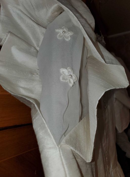 Винтажное шёлковое свадебное платье  шёлк, аренда, прокат