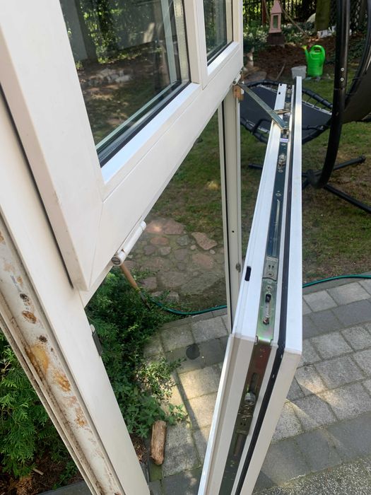 Okno pcv, z demontażu 107x198 / 107x125/